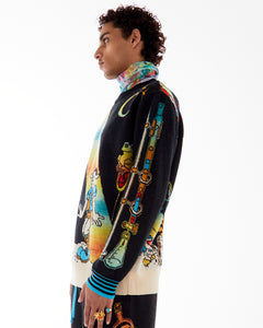 WAH-WAH x BRIAN BLOMERTH "ORGANIC CHEMISTRY" JUMPER