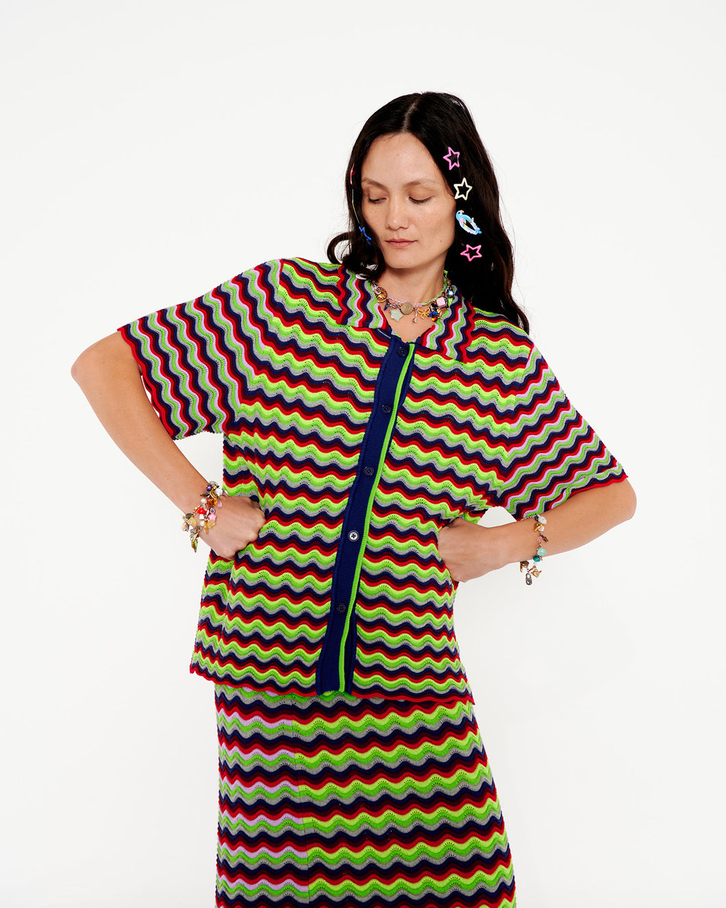 COSMIC SURF KNIT SHIRT - 