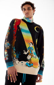 WAH-WAH x Brian Blomerth "Organic Chemistry" jumper