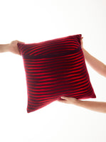 GOOD VIBRATIONS CUSHION COVER - DARK BERRY