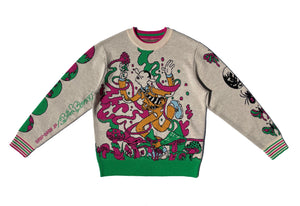 WAH-WAH x Brian Blomerth "Albert's Experiment" jumper