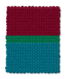 MOONAGE DAYDREAM CUSHION COVER - MAROON/TEAL