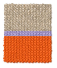 Load image into Gallery viewer, Moonage Daydream cushion - Orange/Oatmeal
